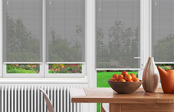 Silver Conservatory Blinds