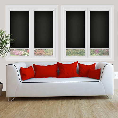 Carnival Raven Dimout Lifestyle INTU Roller Blinds