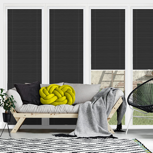 Soho Midnight Blockout Lifestyle Perfect Fit Pleated Blinds