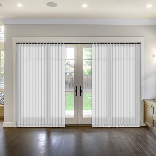 Rhapsody White Lifestyle Vertical blinds