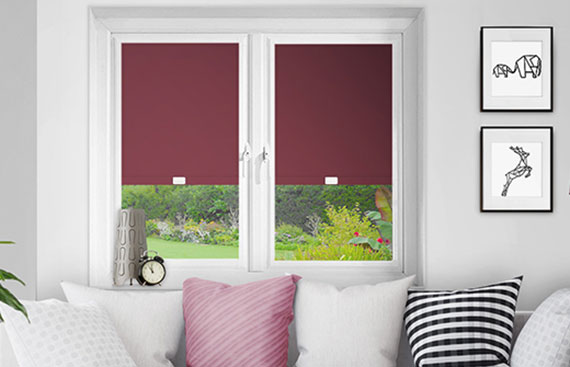 Purple Perfect Fit Roller Blinds
