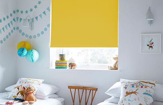 Yellow Blackout Blinds