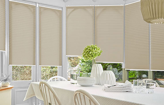 Cream & Natural Conservatory Blinds