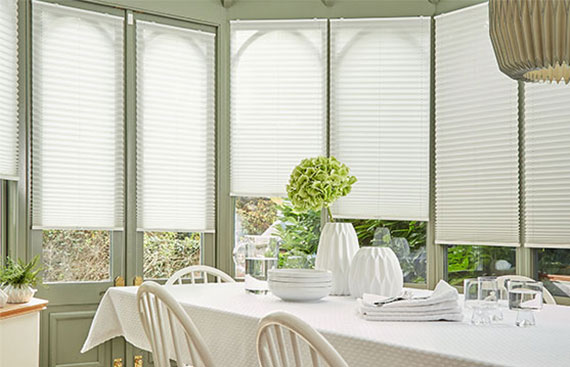 White Conservatory Blinds