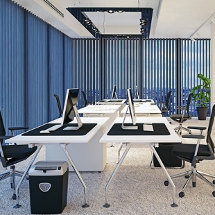 Banlight FR Blackout Vertical Blinds