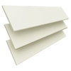 Chalk White Basswood Wooden blinds sample