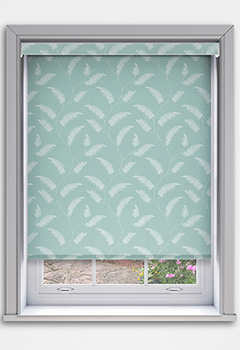 Sephora Sage Blockout with Cassette - The Sephora Sage Blockout Cassette Roller Blind features a captivating nature-inspired design on a green backdrop, bringing tranquillity to any room. Crafted with blockout fabric, it ensures excellent light control and privacy, making it perfect for bedrooms or living spaces. Custom-made for a perfect fit, it includes a 70mm cassette fascia with fabric insert as standard, or plain finishes in white, black, or anthracite. A fabric-wrapped bottom bar enhances the refined finish, while the optional no-drill Grip Fit bracket offers quick, tool-free installation.
