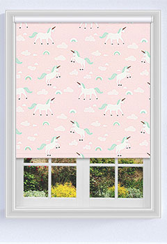 Eunice Candy - Introducing the perfect blackout blind for children's bedrooms, the Eunice Candy roller blind! This custom made blind is made from high-quality, block-out fabric that's perfect for keeping out light and noise. It's also wipeable, making it easy to keep clean. The Eunice Candy is available in a range of sizes, and can be fitted with either a chain or spring control. Order yours today!