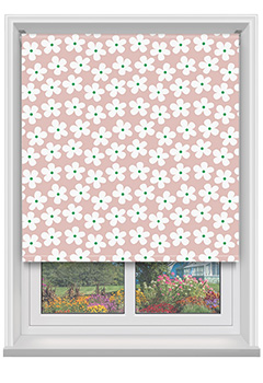 Daisy Pink - Add a sprinkle of joy to your child's room with the Daisy Pink Blackout Roller Blind. The charming floral design brings a soft, happy feel to any space without being too bright. More than just a pretty feature, the blackout fabric is excellent for shielding against harsh sun and ensuring an undisturbed sleep. Crafted to stay fresh for years, this blind is a simple way to create a cosy, comfortable haven.
