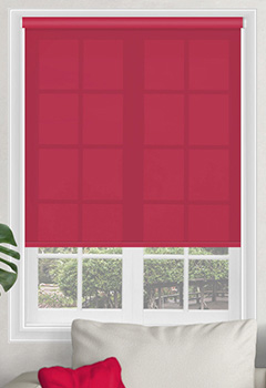 Sale Chilli - Turn up the temperature, get the scented cinnamon candles out and feel empowered with our spicy red roller blind. Traditional and easy to use fabric offers a perfect window covering to allow privacy without totally blocking light out.