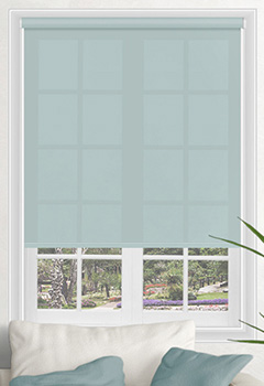Sale Duckegg - A made to measure roller blind in a light teal green Duckegg colour, goes perfect with creams and browns.