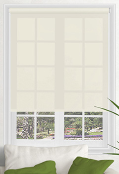 Sale Modesty - A made to measure creamy roller blind