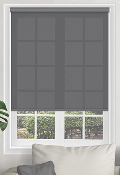 Sale Rock - This dark tone of grey roller blind will add a trendy monochrome theme to your room. This is a high-quality blind custom made to fit your window. Chain operation with a choice of white plastic or nickel metal.
