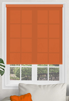 Sale Tango - This bright orange window shade will bring a livelier more energised feeling to a room and will definitely stand out. The colour also works very well with tones of brown.