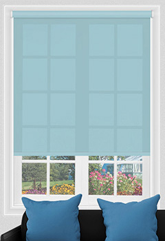 Sale Tiffany - Sale Tiffany is a made to measure roller blind in a light blue colour
