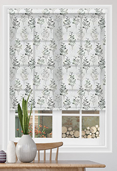 Botany Eden - Bring the beauty of nature indoors with our custom made Botany Eden Dim Out Roller Blind. Featuring a delicate watercolour tree pattern, these versatile blinds are perfect for both traditional and contemporary homes. The natural green hues against a neutral background create a soothing design that will beautifully enhance any living space. The dimout feature ensures that you won't have to sacrifice natural light for privacy. Plus its child safe.