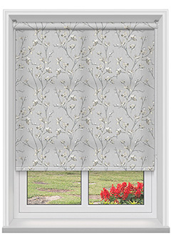 Memento Dusk - The Memento Dusk Floral Print Dim out Roller Blind is perfect for people who want a touch of style in their home. The subtle magnolia pattern with varying grey tones looks great against the grey background. Our dim out roller blinds offer an element of privacy whilst keeping your room light and bright. Plus this blind is custom made.
