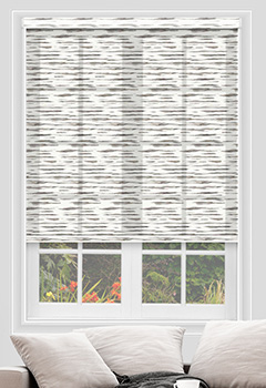 Miro Fontana - Our Miro Fontana Dim Out Roller Blind is the perfect way to dress up wide windows while maintaining privacy. With a sleek, modern design in a range of greys, this made to measure roller blind is perfect for any room in your home. Plus, the dim out fabric ensures that you don't have to compromise on natural light.