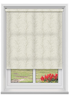 Premier Treviso Ecru - A light cream shade with soft golden undertones gives the Premier Treviso Ecru Roller Blind from The Fabric Box Collection a warm, tranquil presence. The nature-inspired design adds subtle character, and the custom-made construction guarantees a tailored look that elevates any modern interior.

