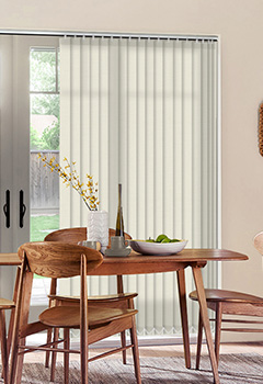 Henlow Nori - This light Cream roller blind has an inventive weave with a soft two tone colour combination. Comes in an 89mm slat width only.
