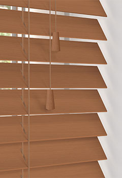Goldenoak Timberlux Basswood - Introducing Goldenoak Timberlux Basswood blinds, the bespoke made-to-measure blinds perfect for your home. Golden Oak perfectly encapsulates the warmth of wooden shades, making it the perfect choice for creating a cosy and inviting living space.

