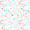 Cotswold Teal - <p>Blackout blind with a collage of symbols, peace, love and rainbows. This fun pattern shade is available with a white plastic or metal chrome chain.</p>
