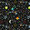 Paignton Planets - <p>Solar planet with bright colourful shades in yellow, blue&rsquo;s, reds and white on a black background. This blackout blind is available with a white plastic or chrome chain.</p>
