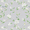 Sleaford Melody - A botanical print with illustrated birds with white flowers & green leaves on a bluish grey background, this blackout blind is available with a white plastic or nickel chain.