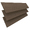 Twine Basswood - <p>Supplied with matching valance and stained slat ends, this made to measure marl grey washed basswood blind with visible grain is available in a 35mm or 50mm slat width.</p>
