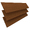 Sinndar - <p>This wood is a combination of oak and cedar colours, a medium shade of reddish brown. Available in 50mm slat width</p>
