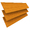 Native Red Oak & Jet Tape - <p>Decorated with softly textured black tapes for maximum style. This red oak faux wood with red hints and a natural-looking grain effect is custom made in the UK with high-quality materials. The PVC slats make this blind easy to clean and ideal for any room in the home including bathrooms & kitchens. Available in a 50mm slat width.</p>
