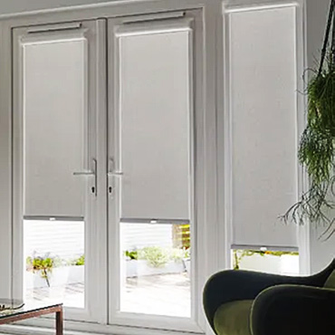 Grey Perfect Fit Roller Blinds