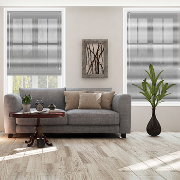 Grey Venetian Blinds