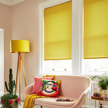 Yellow Roller Blinds