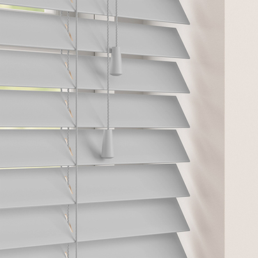 Grey Wooden Blinds
