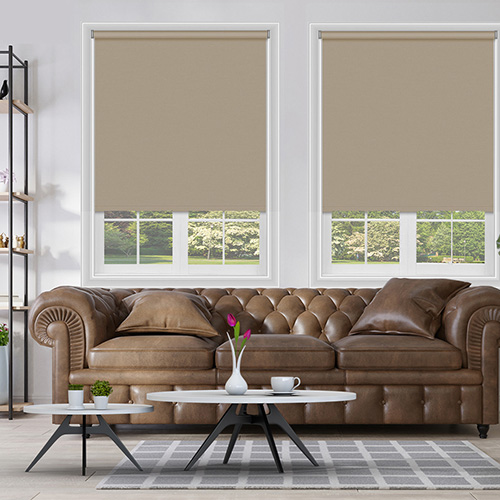 Bella Hessian Prime Lifestyle Blackout blinds