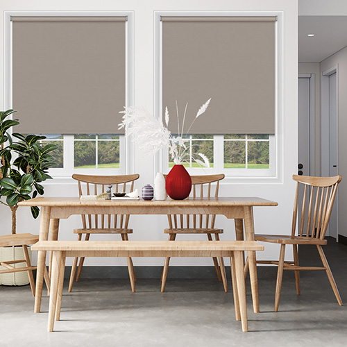 Bella Taupe Prime Lifestyle Blackout blinds