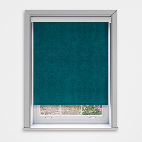 Orissa Teal Blockout with Cassette Lifestyle Blackout blinds