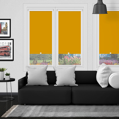 Polaris Honey in a Frame Lifestyle Blackout blinds