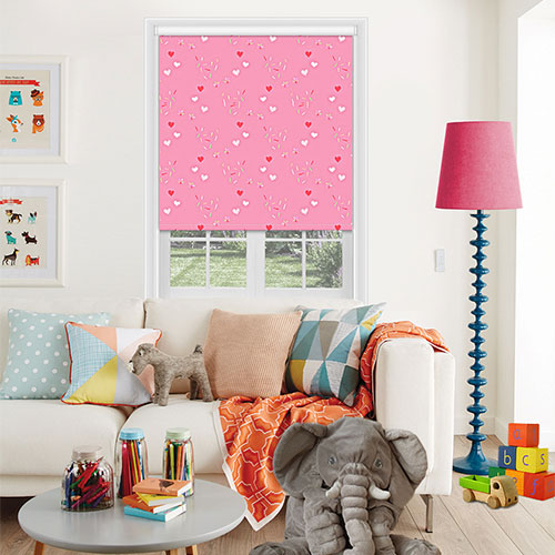 Chorley Pink Lifestyle Childrens Blinds