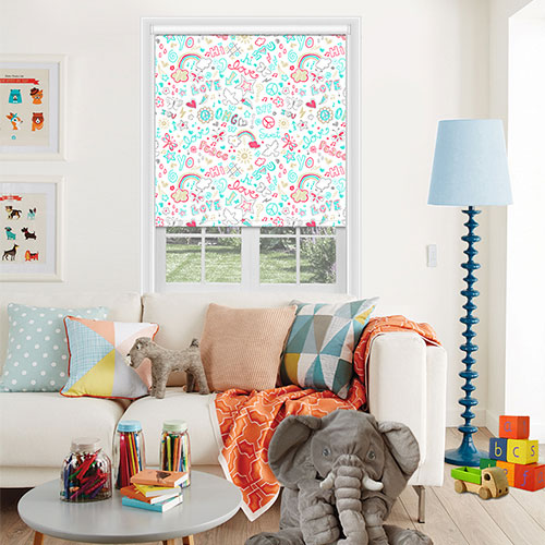 Cotswold Teal Lifestyle Childrens Blinds