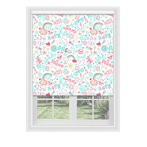 Cotswold Teal Lifestyle Childrens Blinds
