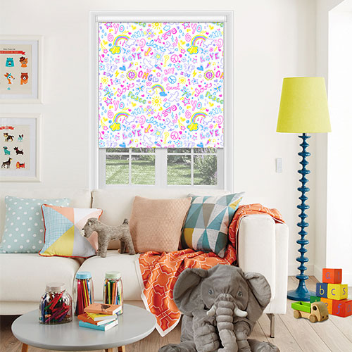 Cotswold Yellow Lifestyle Childrens Blinds