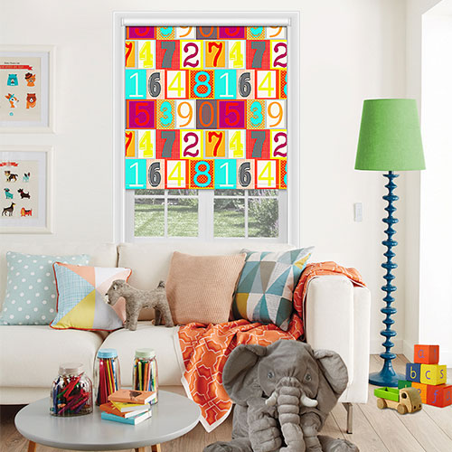 Lamorna Numbers Lifestyle Childrens Blinds