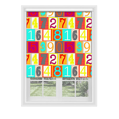 Lamorna Numbers Lifestyle Childrens Blinds
