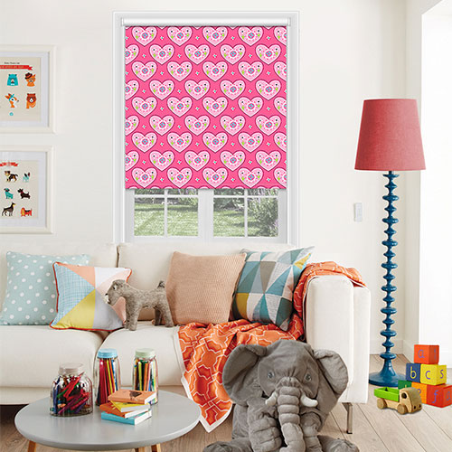 Lynton Hearts Lifestyle Childrens Blinds