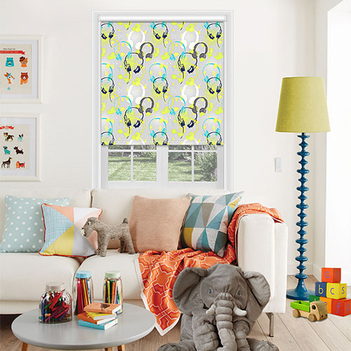 Rye Yellow Lifestyle Childrens Blinds
