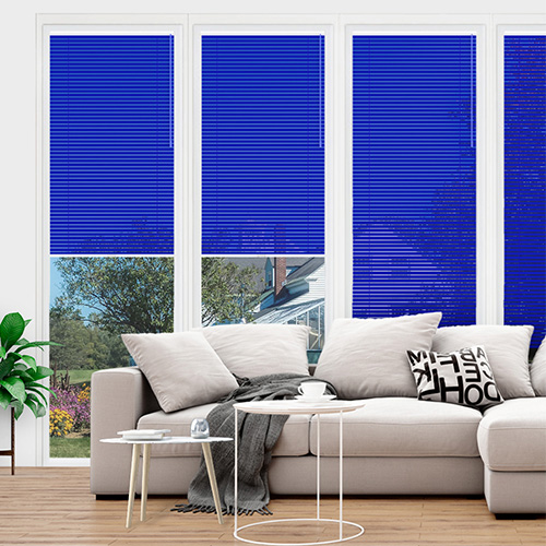 Blue Hyacinth No Drill 25mm Venetian Lifestyle Conservatory Blinds