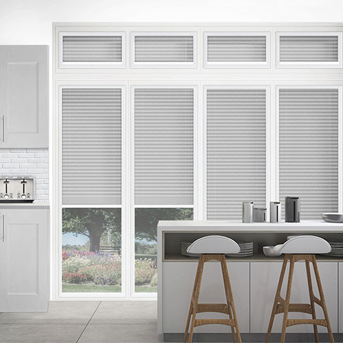 Nouveau Frosted Grey Lifestyle Conservatory Blinds