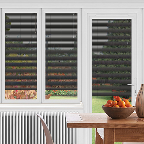 EasyFIT Dark Charcoal Lifestyle Conservatory Blinds